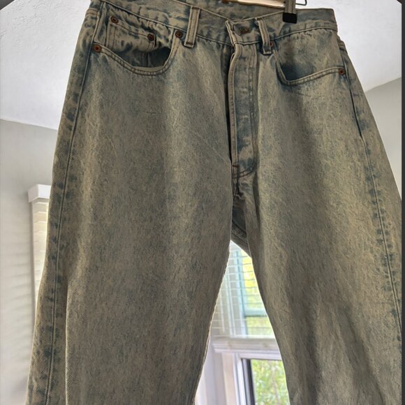 VINTAGE STONEWASH USA LEVIS 🔥 28/28 - Picture 14 of 16